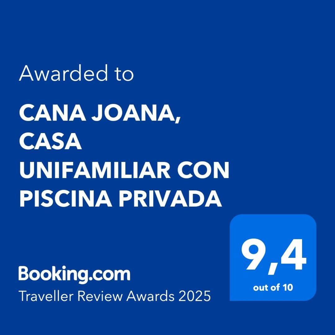 Jávea Cana Joana, Casa Unifamiliar Con Piscina Privada מראה חיצוני תמונה